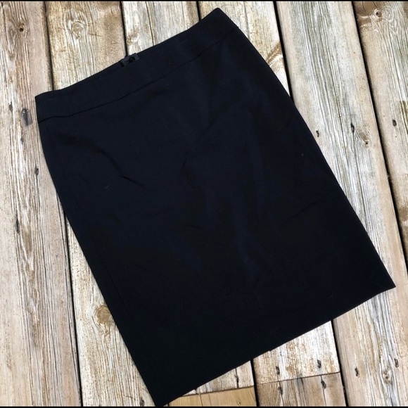 Armani Collezioni skirt size 4 black pencil - Picture 2 of 7